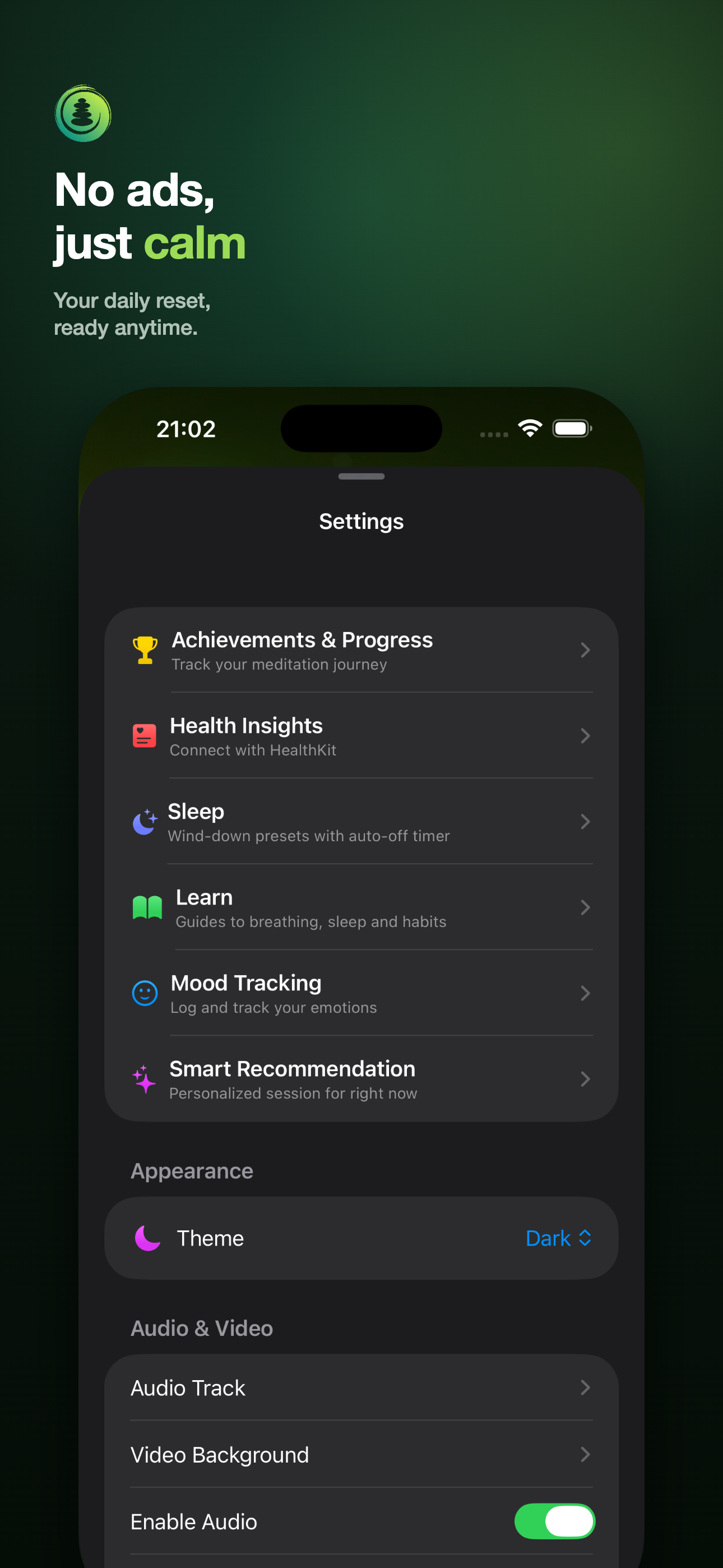 Breathe & Meditate iPhone screenshot 10