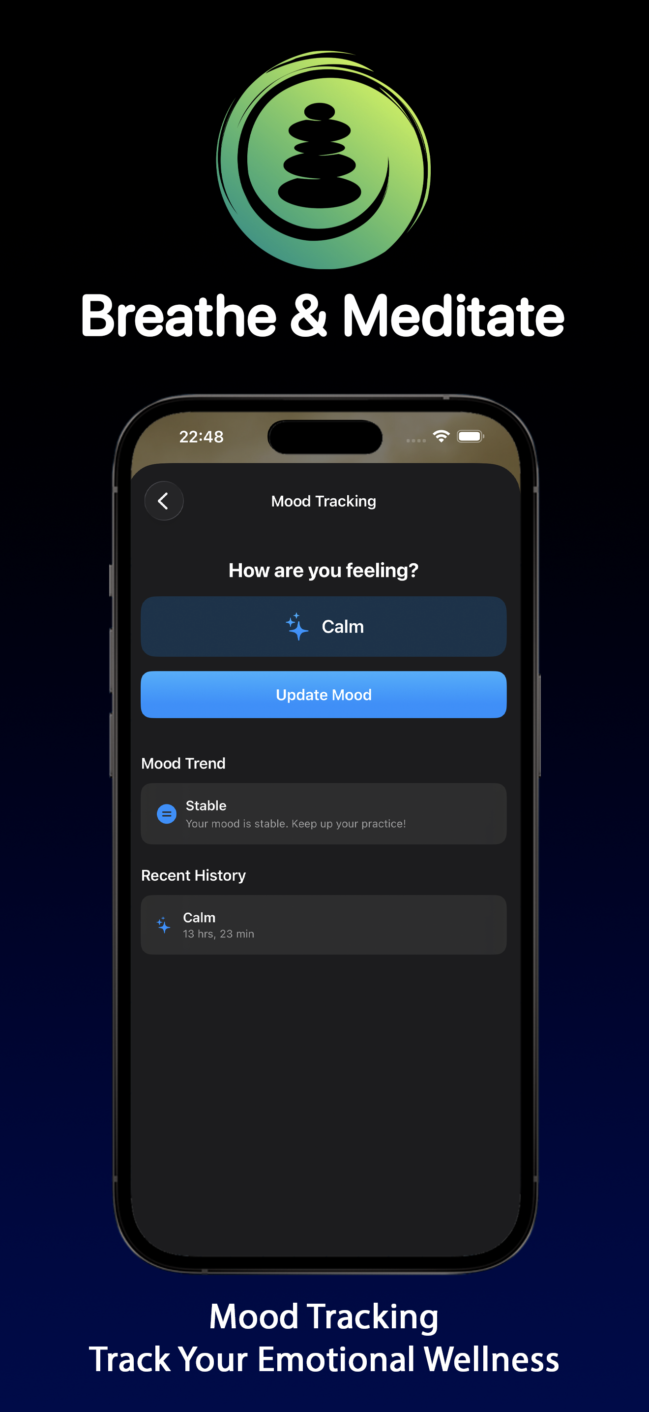 Breathe & Meditate iPhone screenshot 7