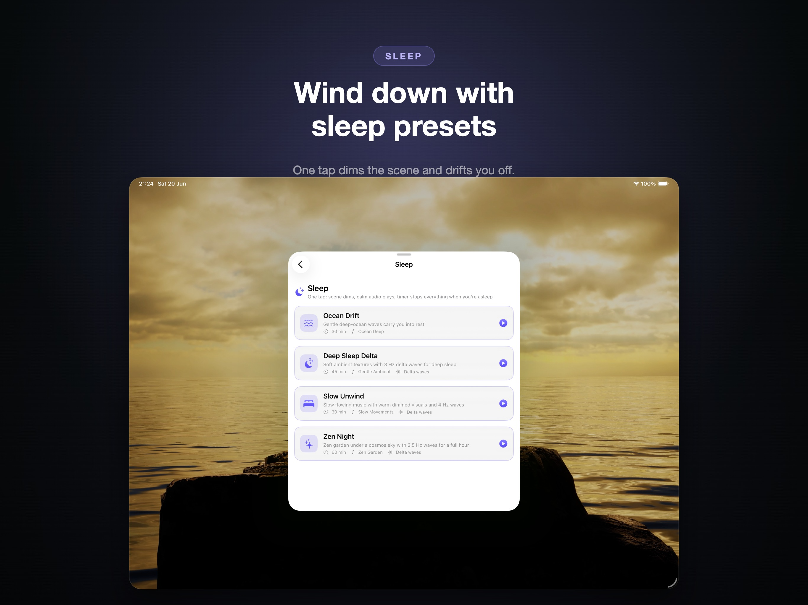 Breathe & Meditate iPad screenshot 3