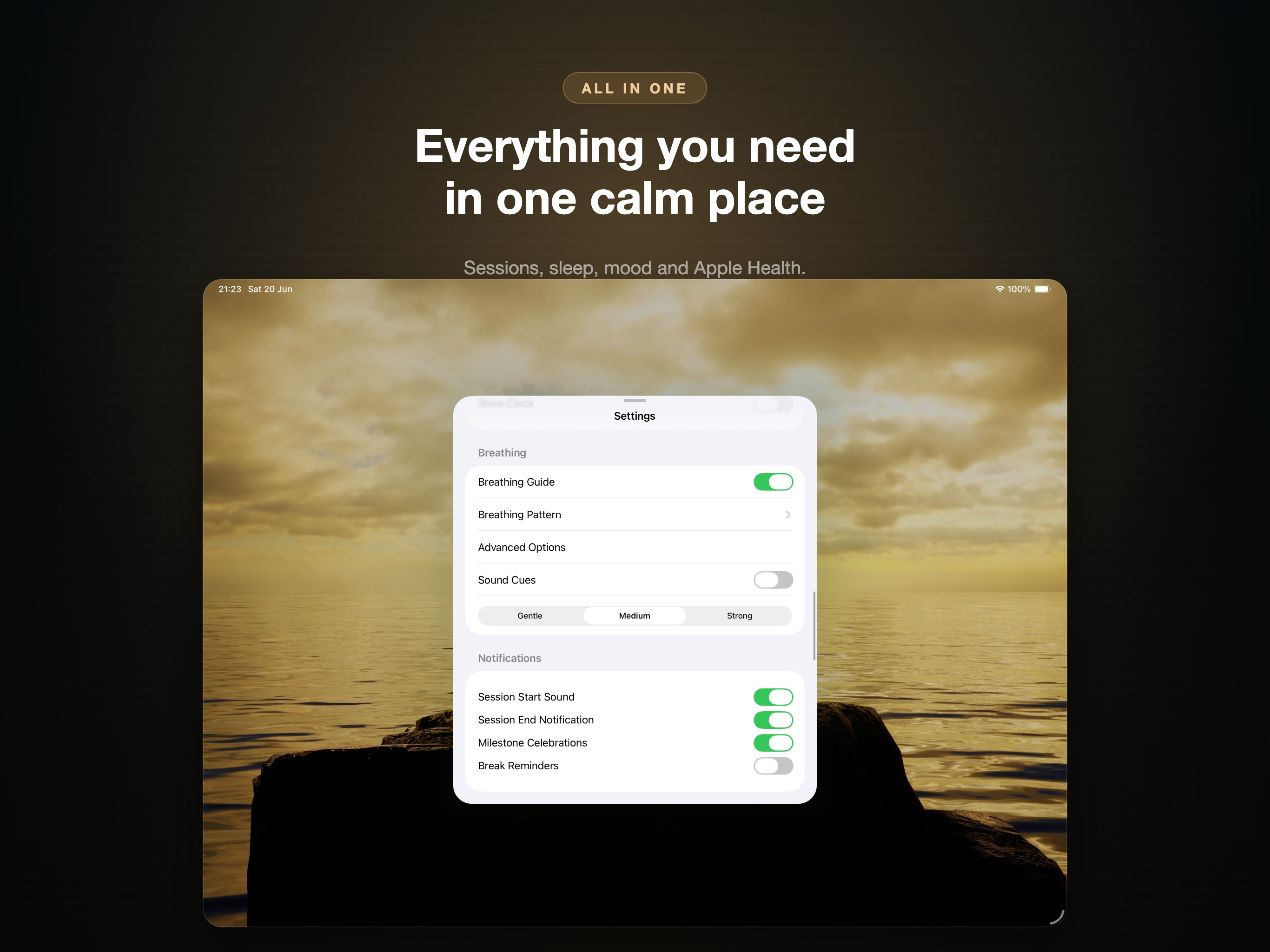 Breathe & Meditate iPad screenshot 7