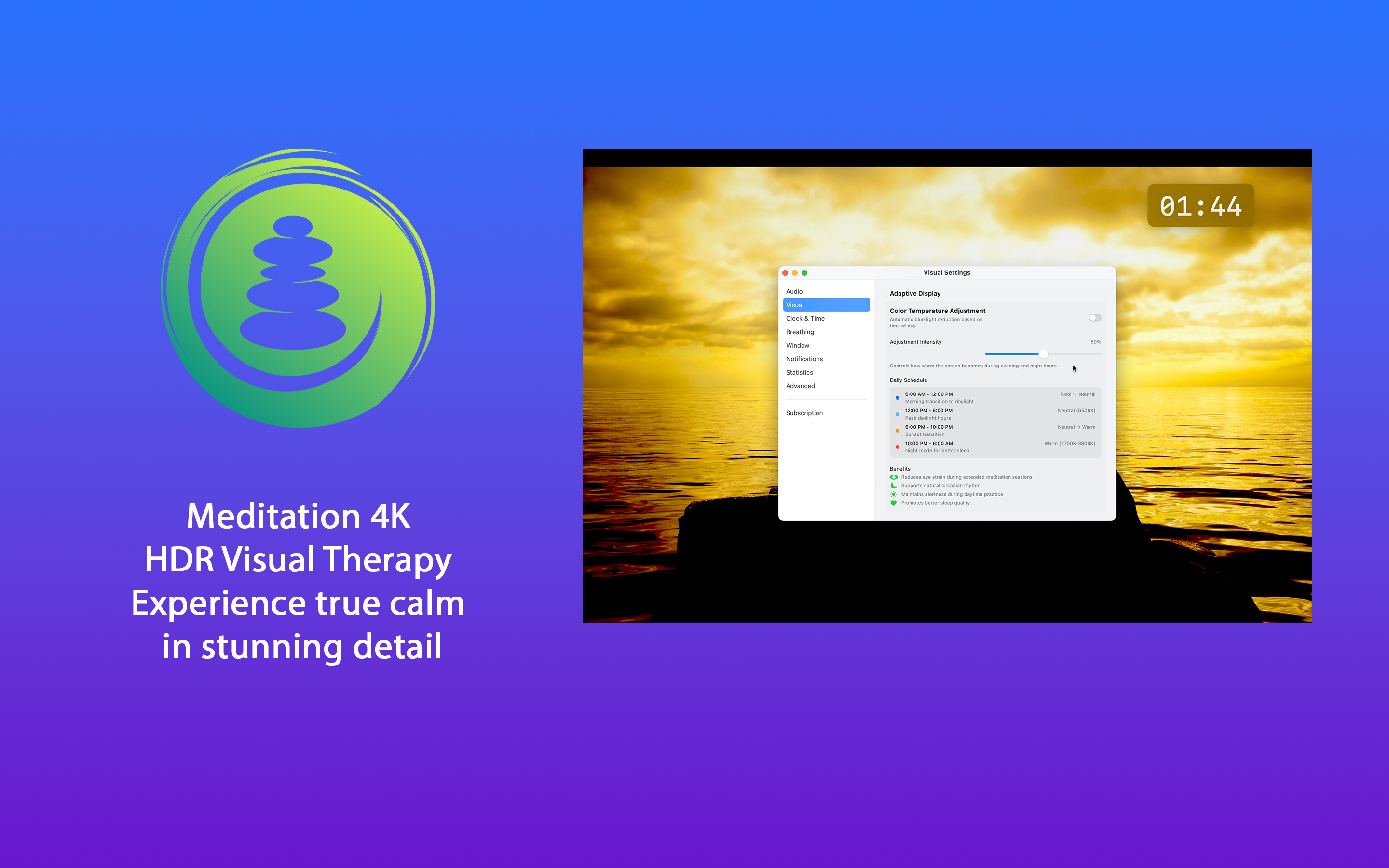 Breathe & Meditate macOS screenshot 5