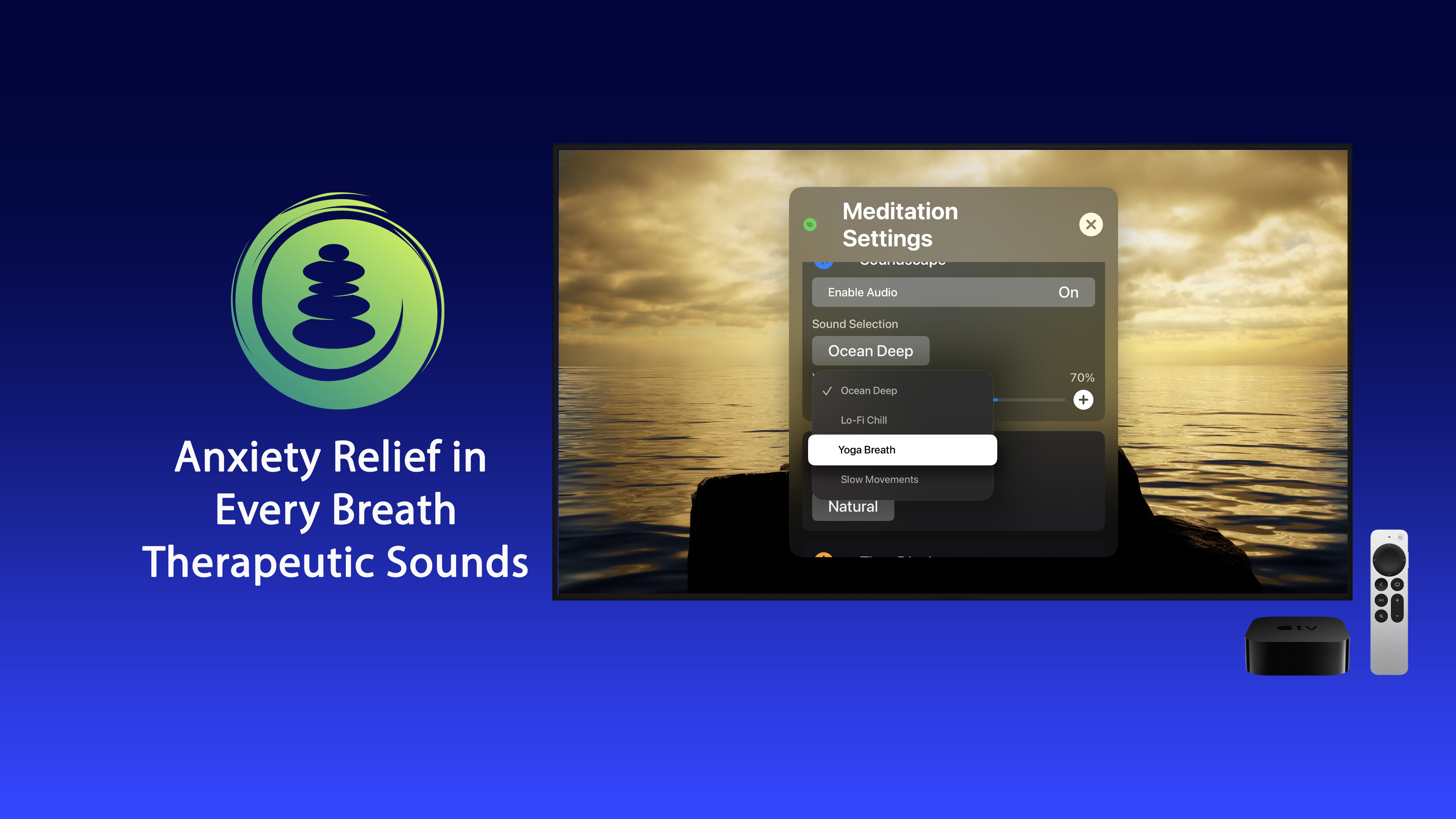 Breathe & Meditate Apple TV screenshot 2