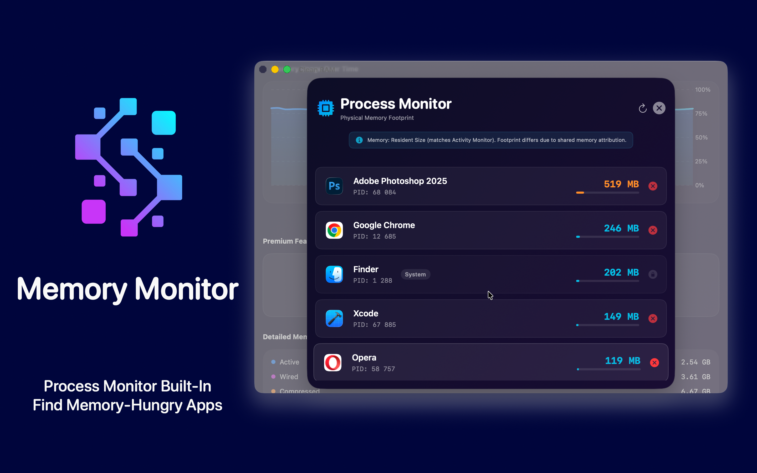 Memory Monitor screenshot 3