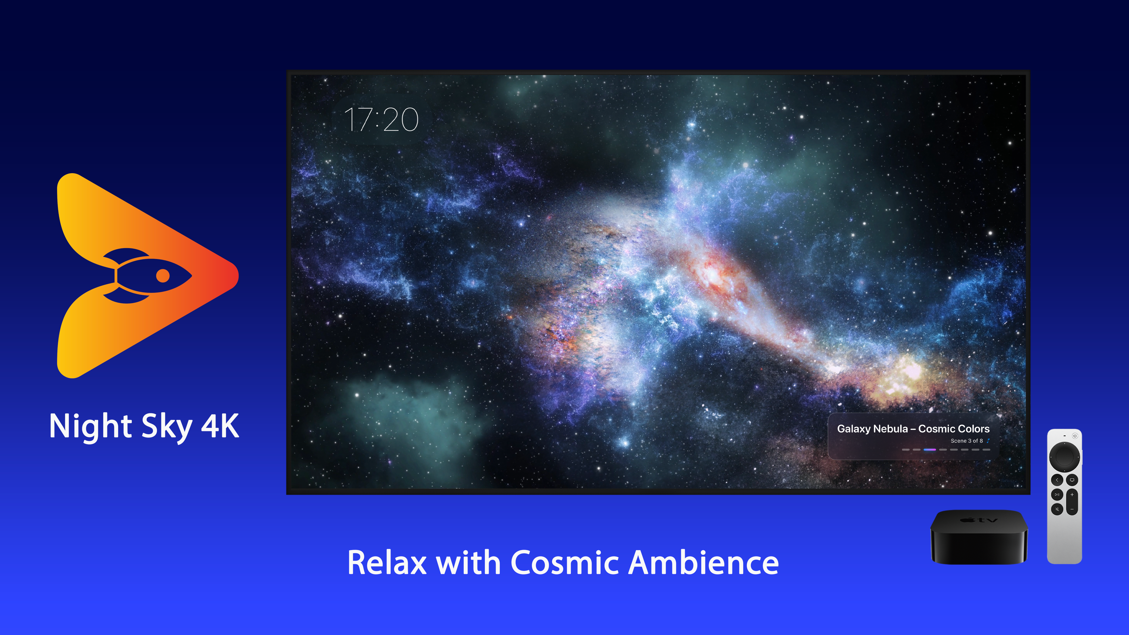Night Sky 4K Apple TV screenshot 3