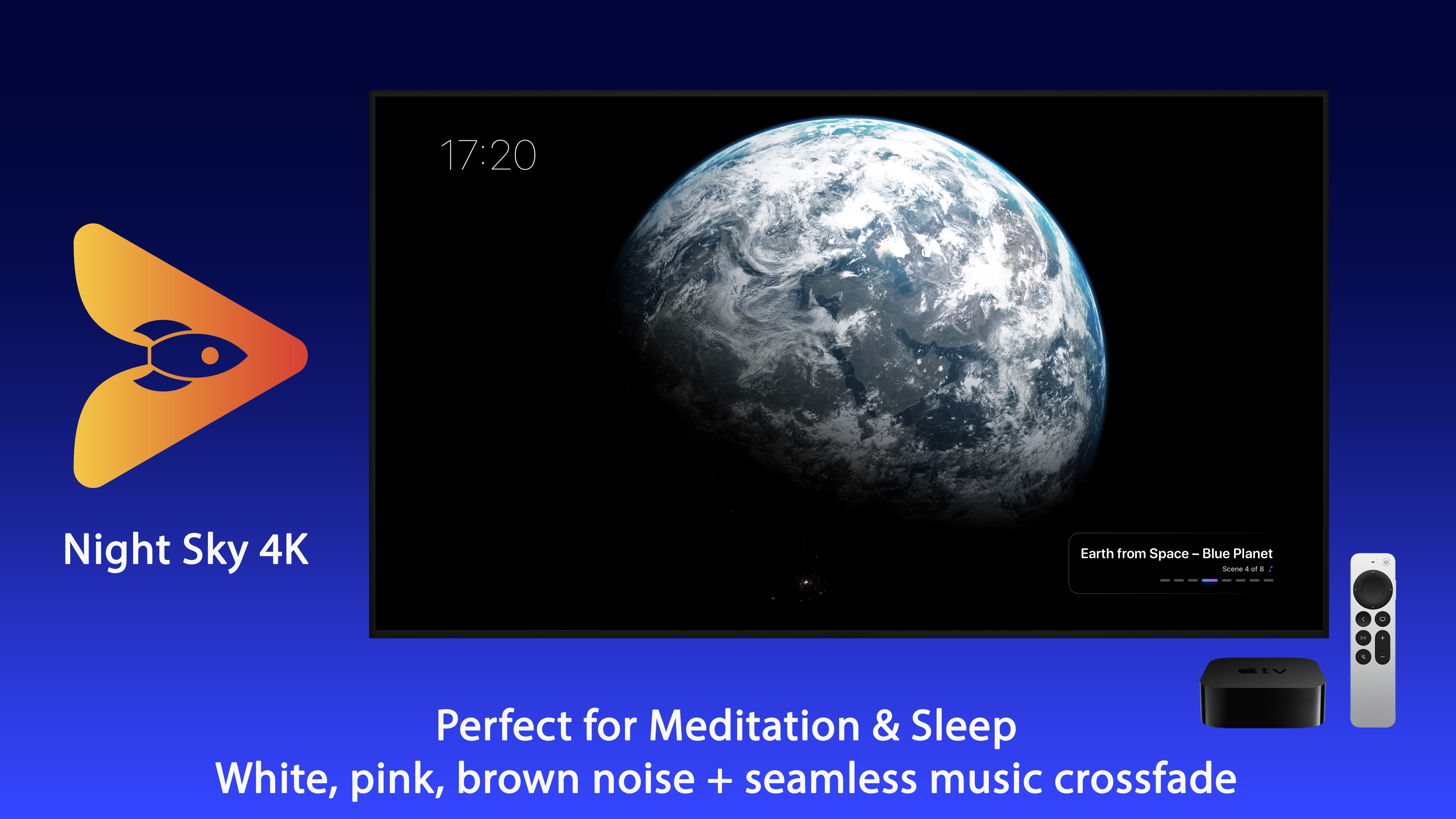 Night Sky 4K Apple TV screenshot 4
