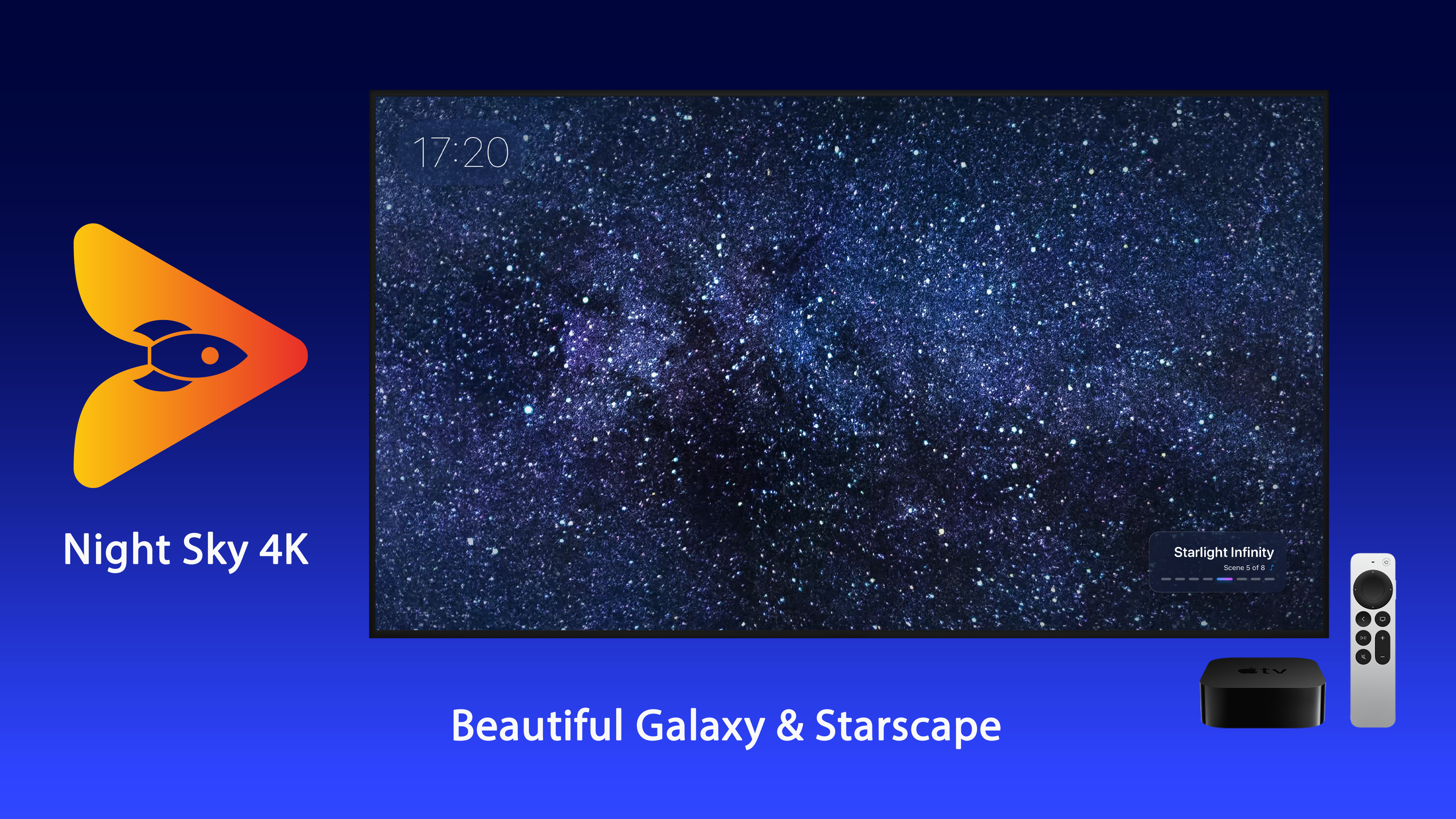 Night Sky 4K Apple TV screenshot 5