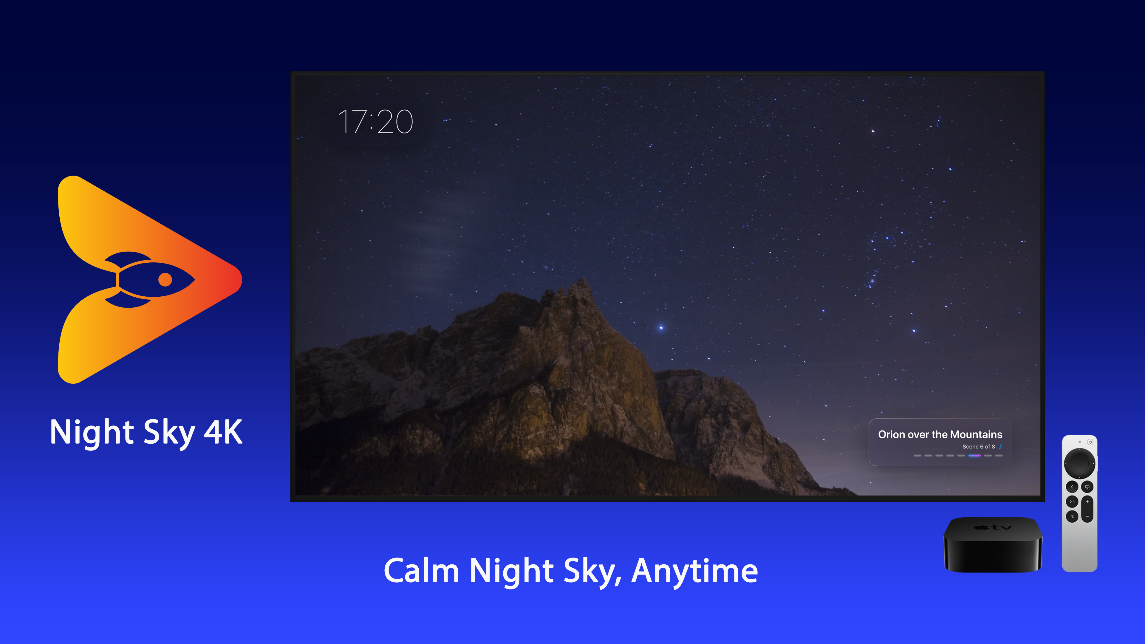 Night Sky 4K Apple TV screenshot 6