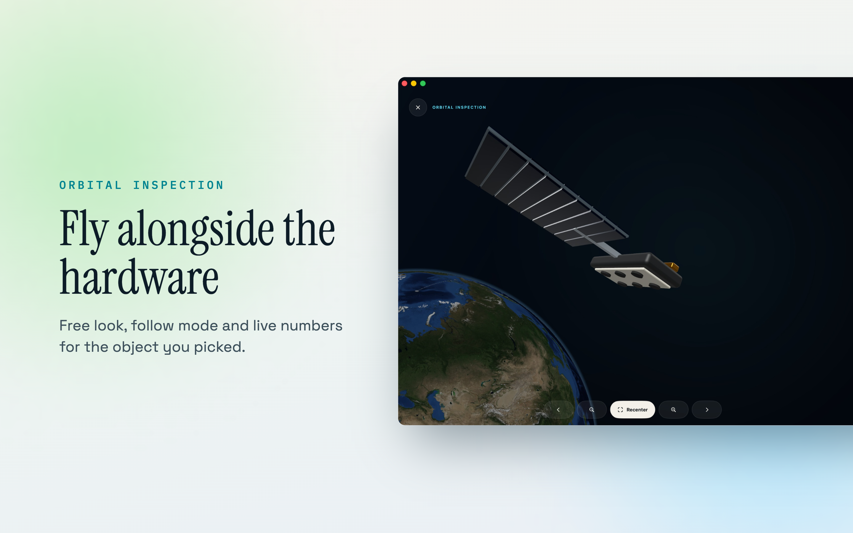 Orbit Map on Mac, screen 5