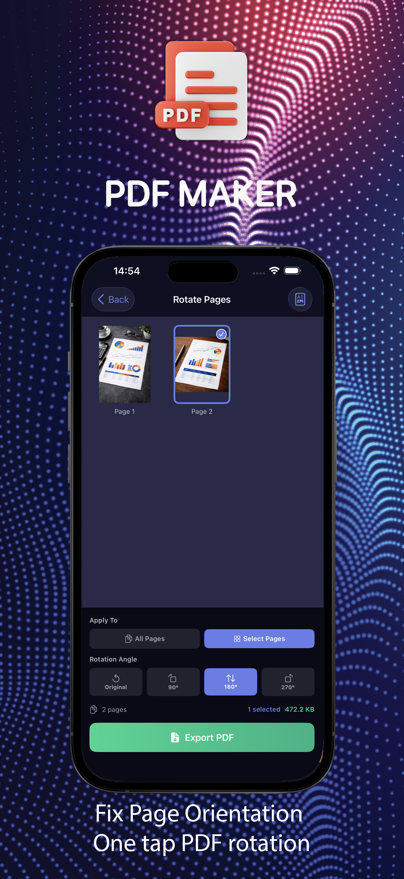 PDF Maker iPhone screenshot 6