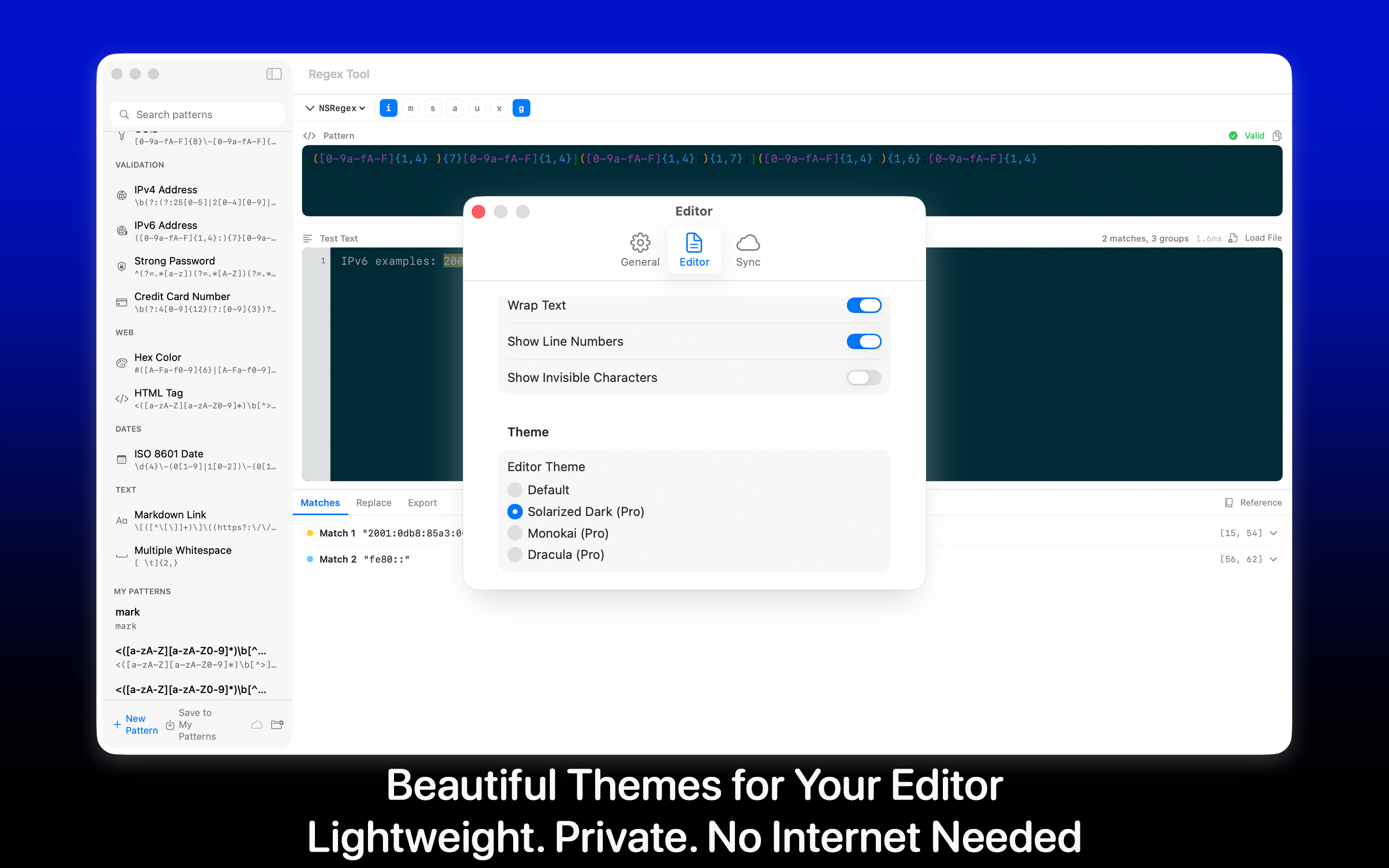 Regex Tool Mac screenshot 7