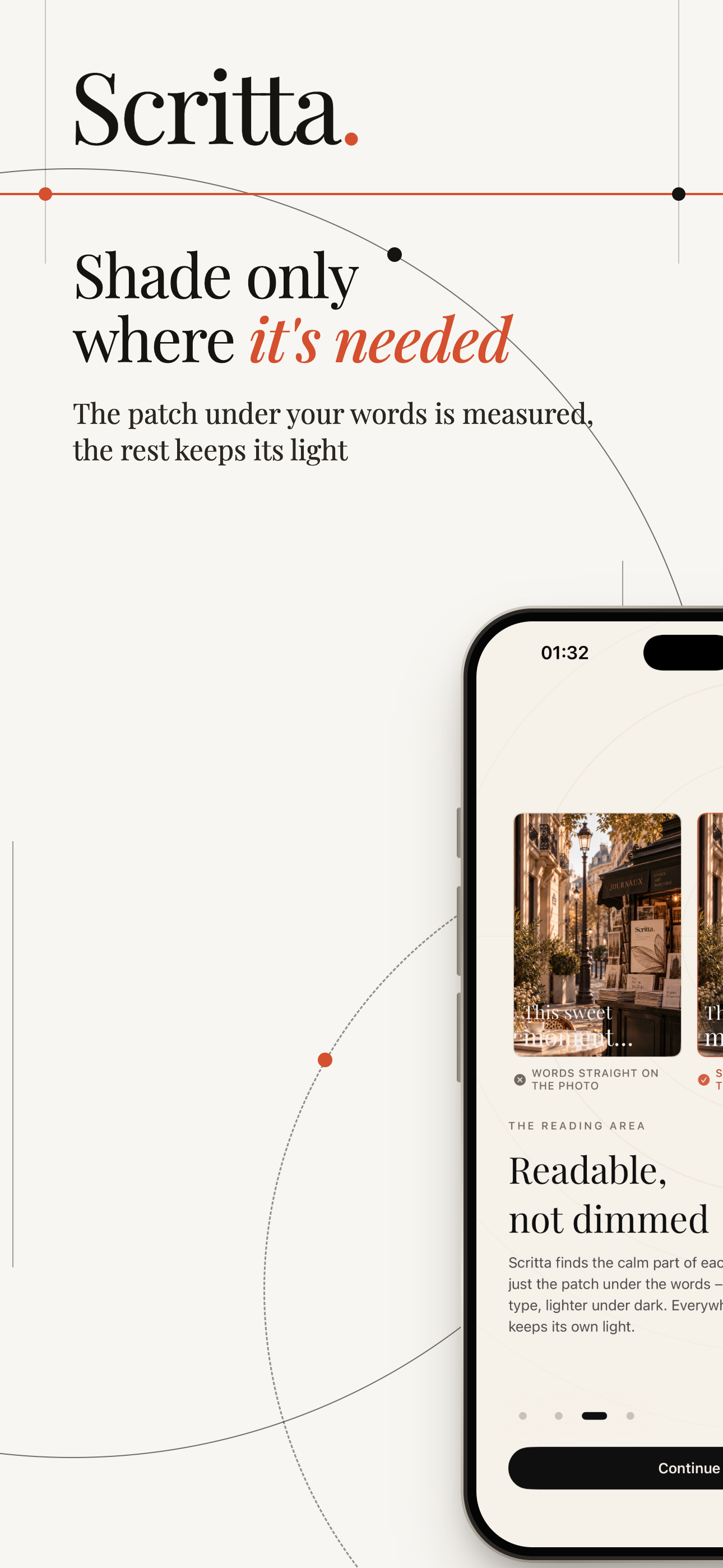 Scritta on iPhone, screen 5