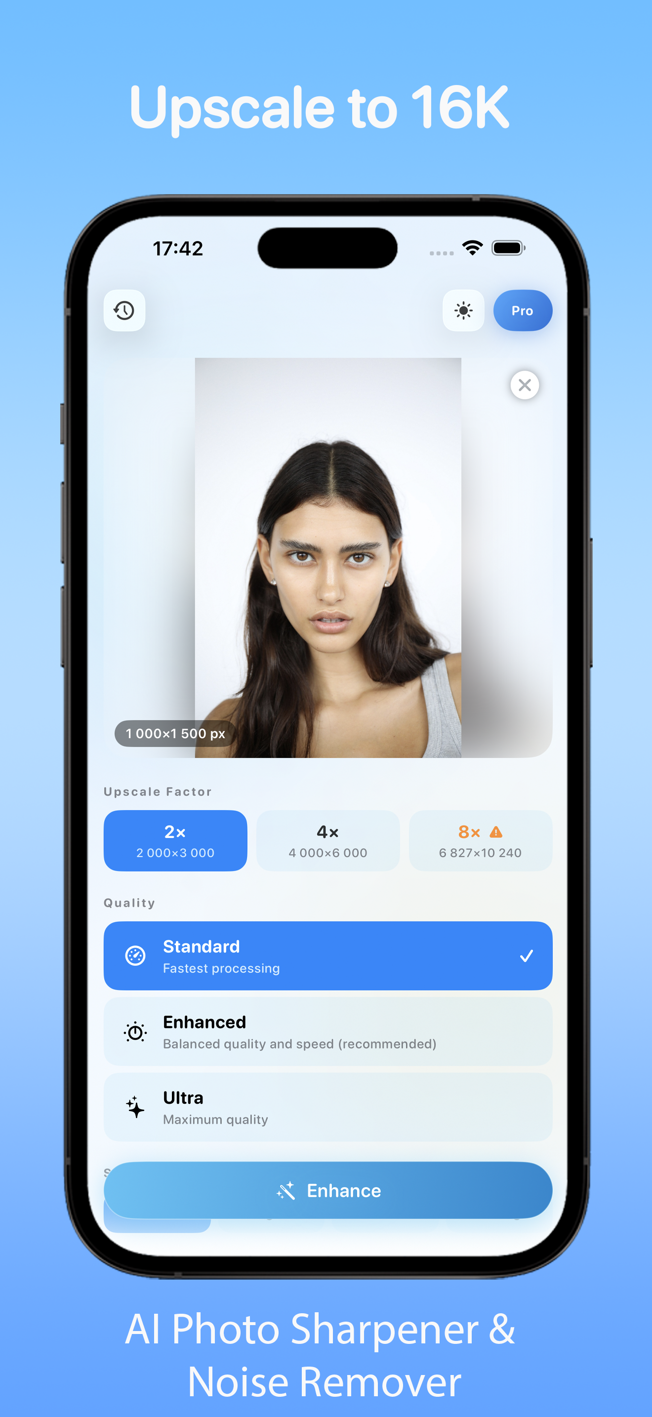 SharpUpscale iPhone screenshot 5