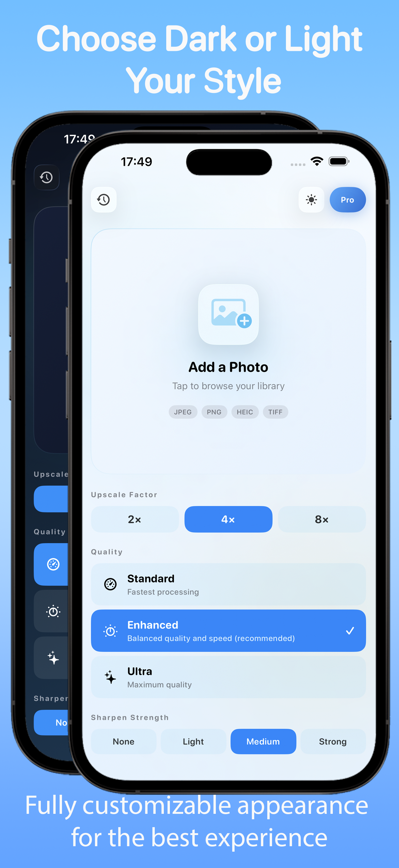 SharpUpscale iPhone screenshot 6