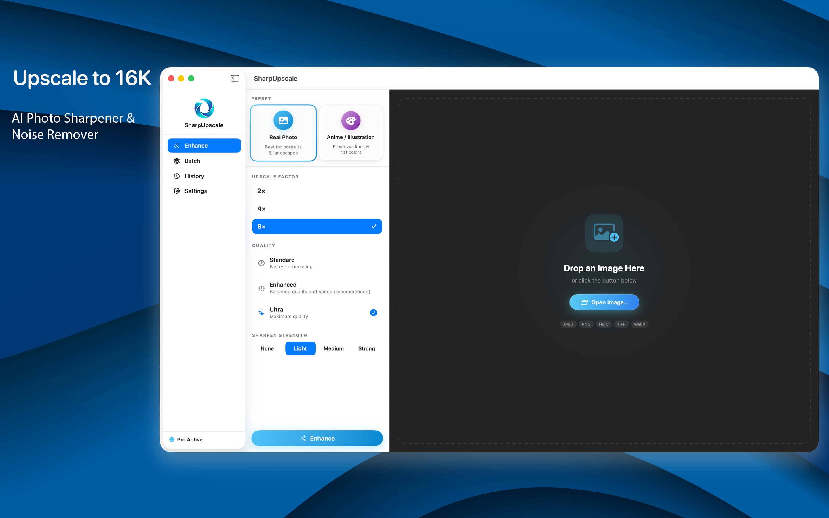 SharpUpscale macOS screenshot 5