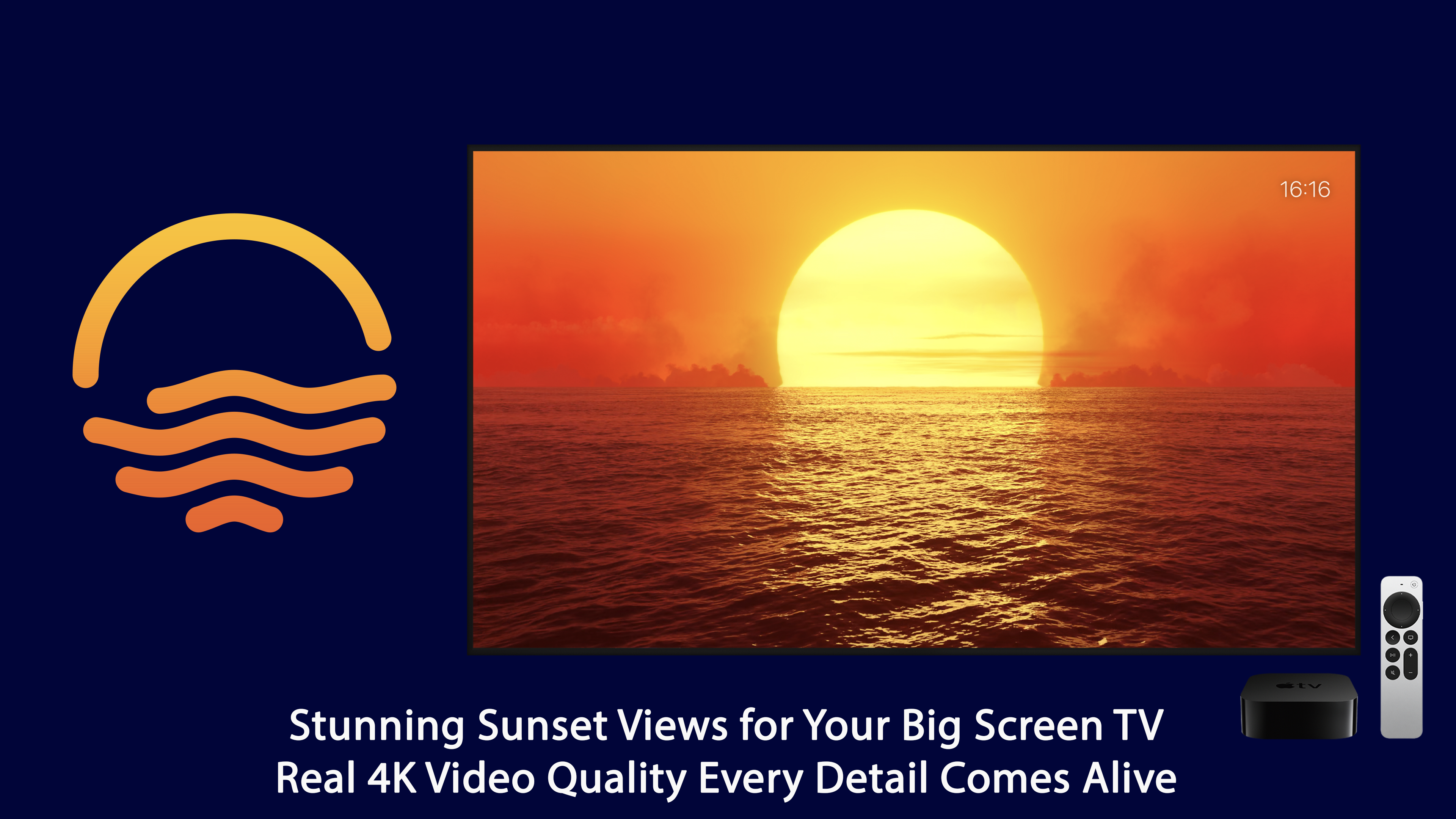 Sunset 4K Apple TV screenshot 1