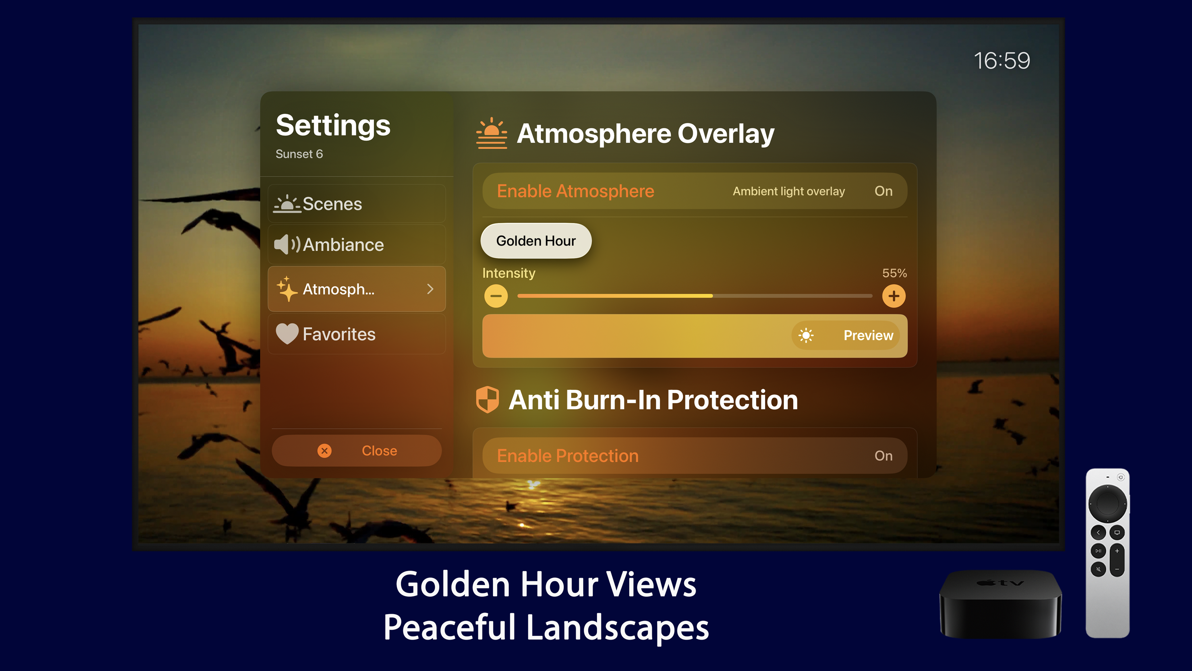 Sunset 4K Apple TV screenshot 7