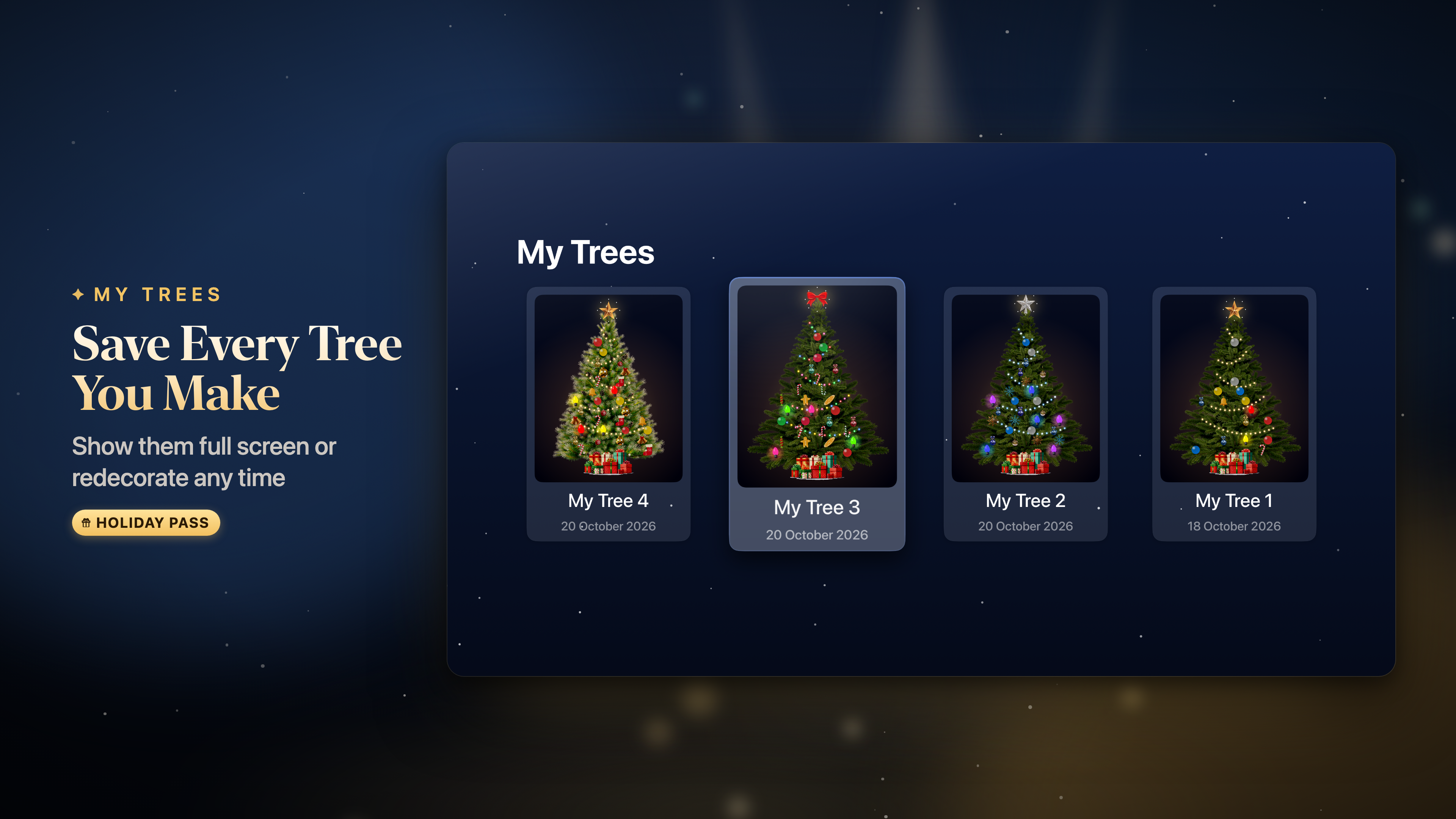 Christmas Tree Decorator Game on Apple TV, screen 9