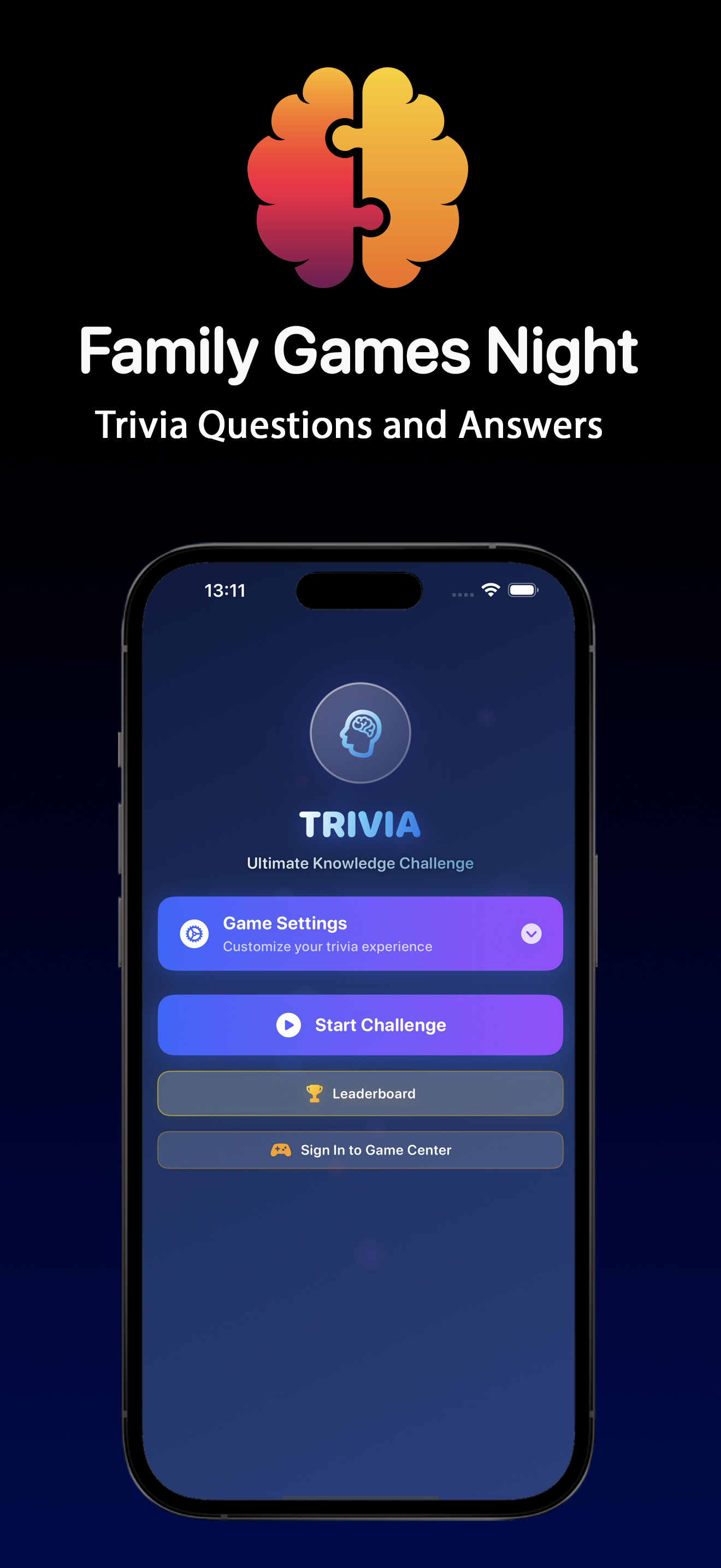 Family Trivia Games iPhone screenshot 2