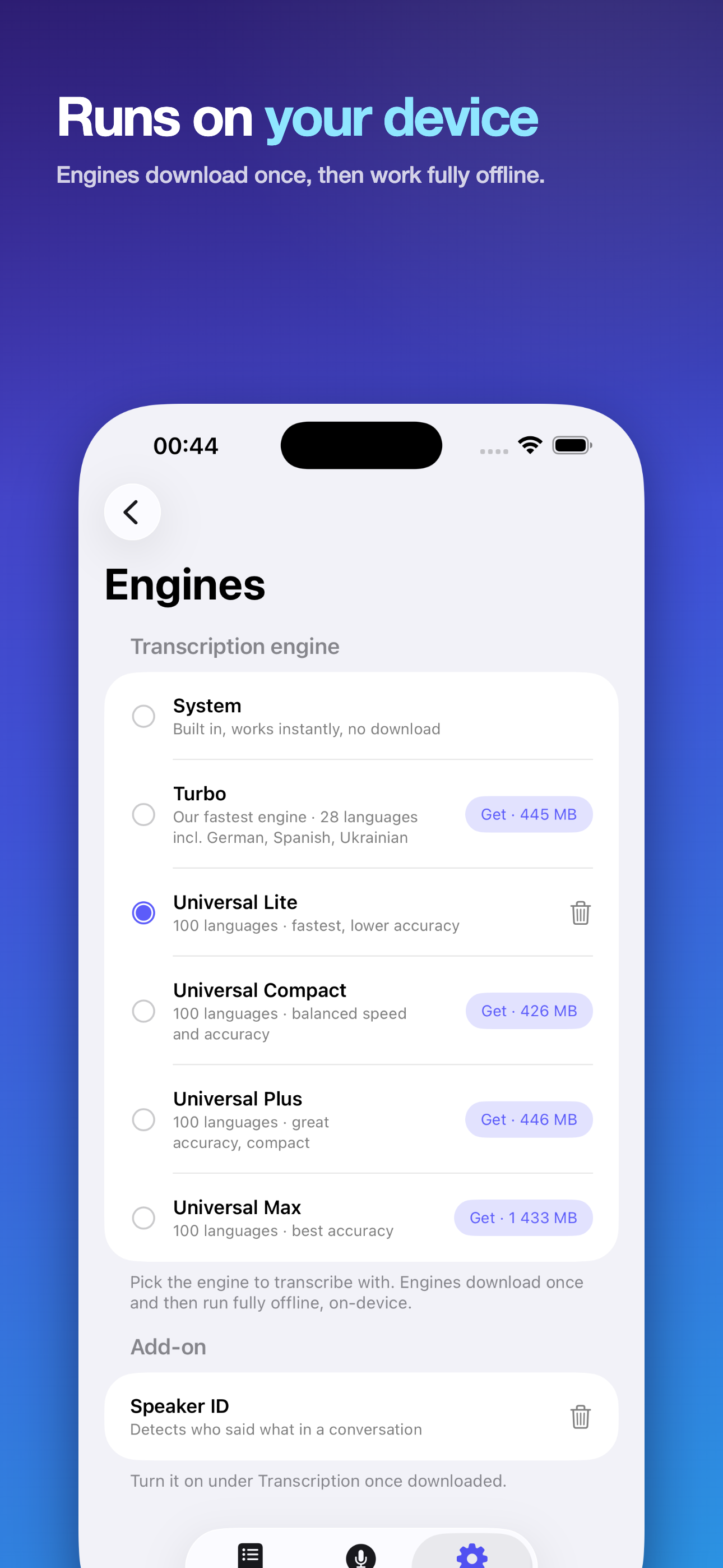 Voice to Text on iPhone, screen 5