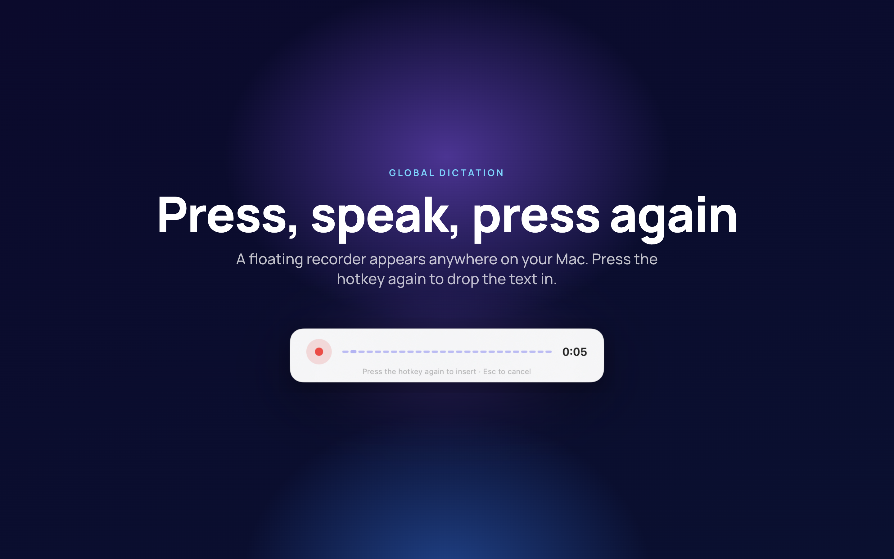 Voice to Text on Mac, screen 7