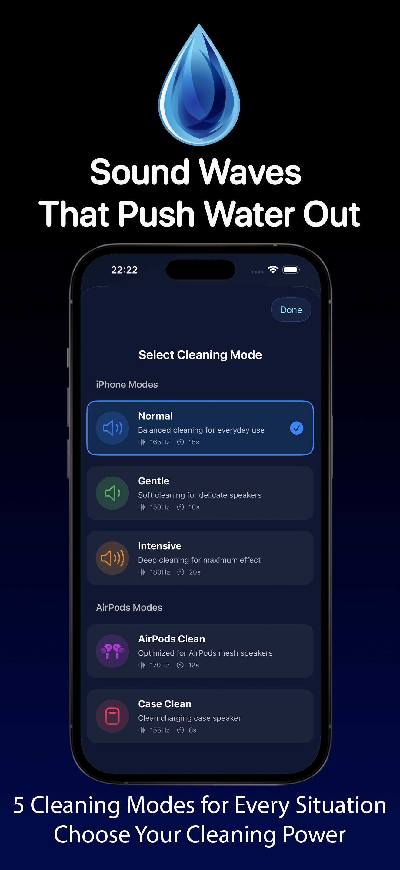 Sonic Water Eject iPhone screenshot 2