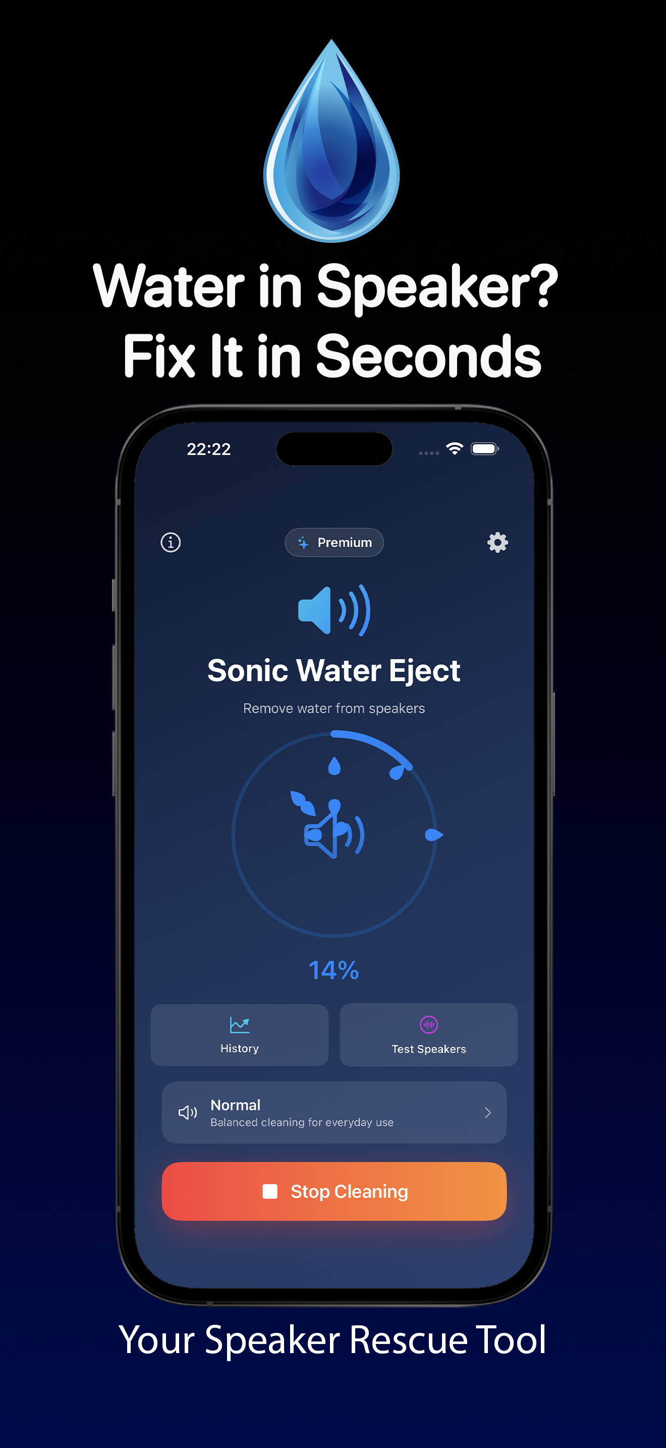 Sonic Water Eject iPhone screenshot 5