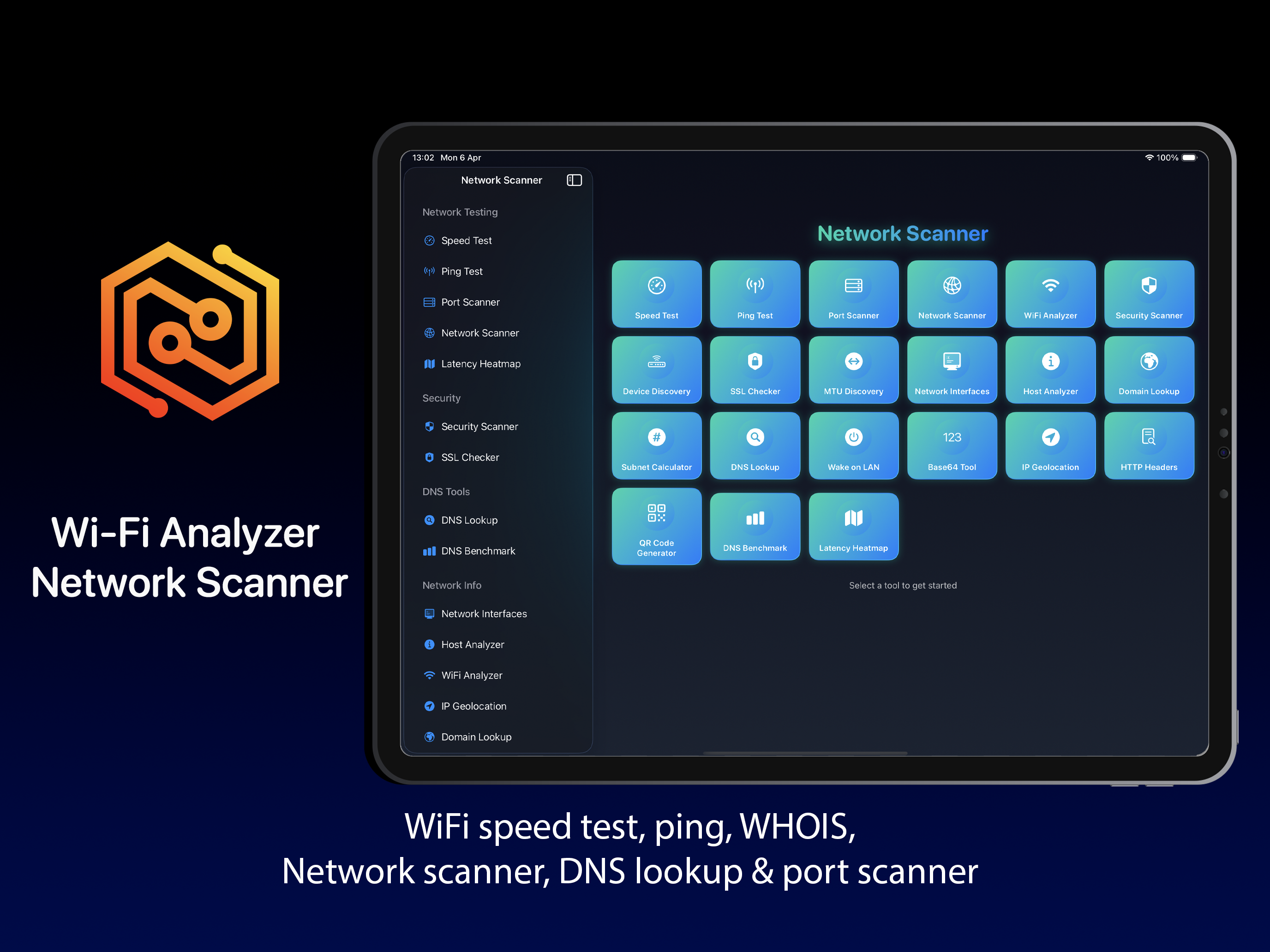 Wi-Fi Analyzer iPad screenshot 1