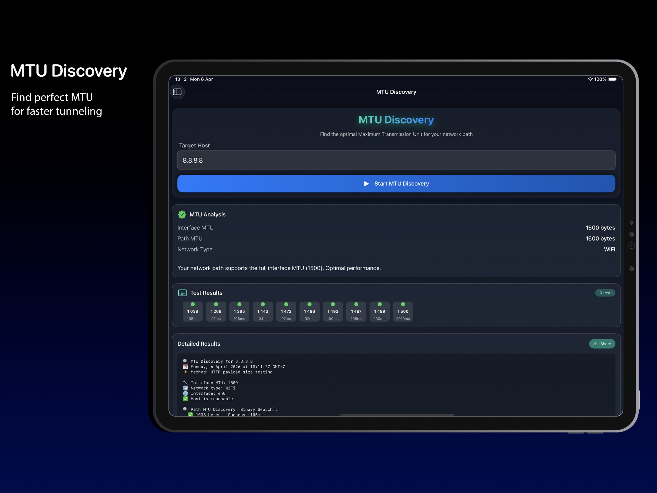 Wi-Fi Analyzer iPad screenshot 3