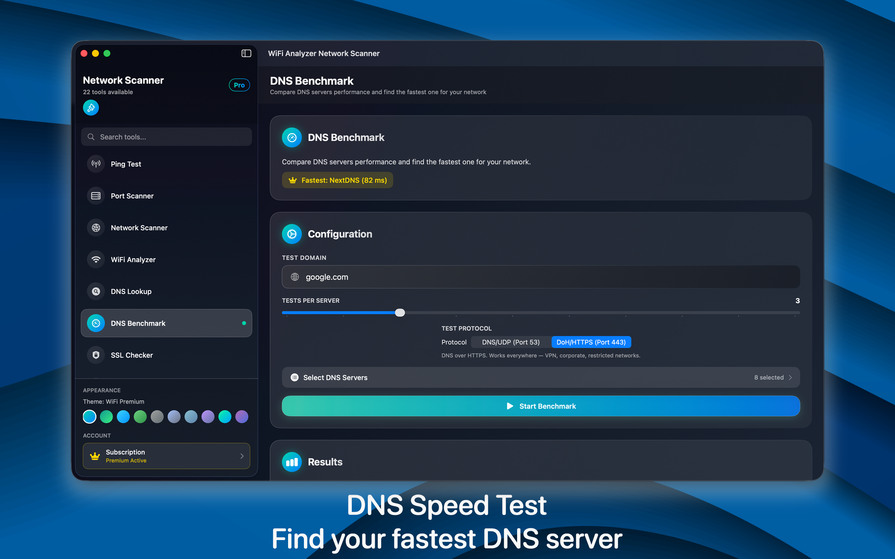 Wi-Fi Analyzer macOS screenshot 3