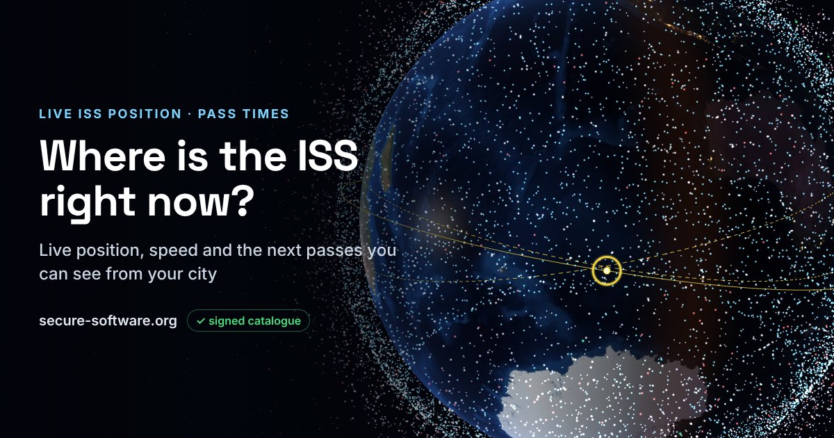 ISS Tracker preview