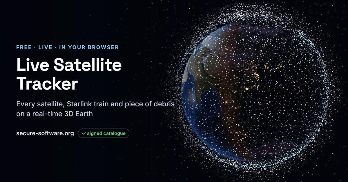 Live Satellite Tracker preview